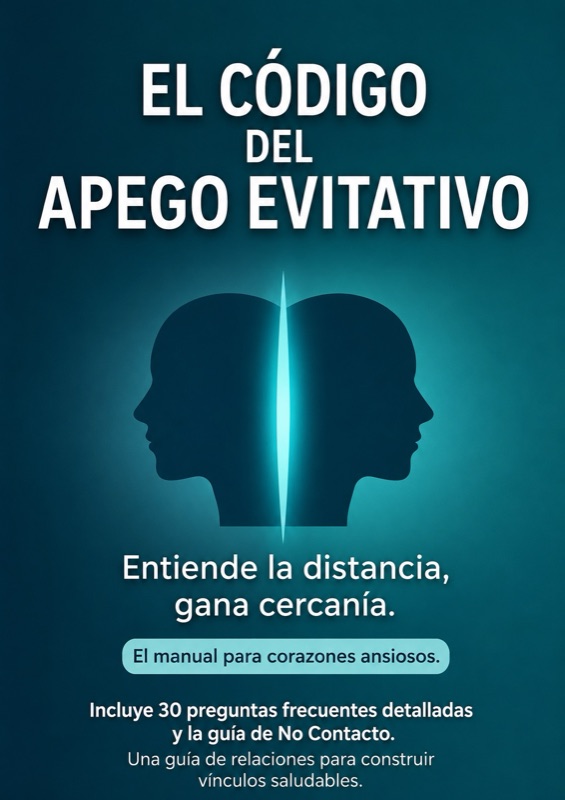 Portada del libro: El Código del Apego Evitativo: Entiende la distancia, construye la cercanía.
