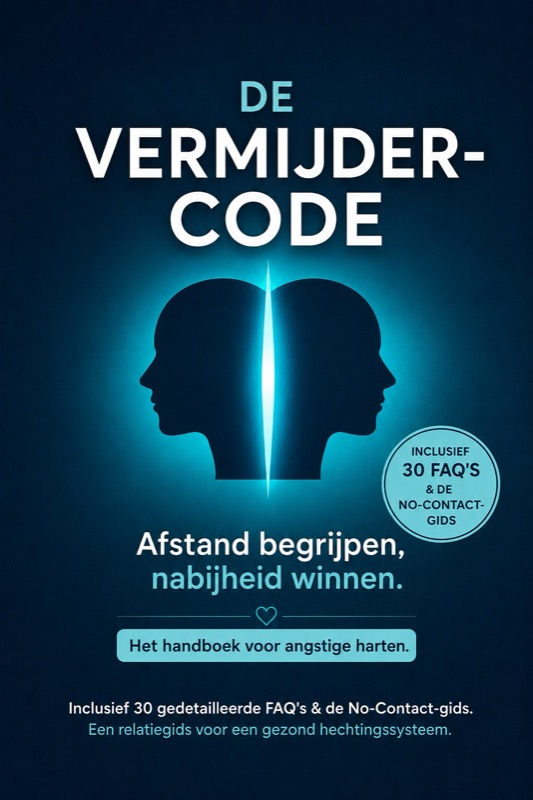 Boekomslag: De Vermijder-Code: Afstand begrijpen, nabijheid winnen.
